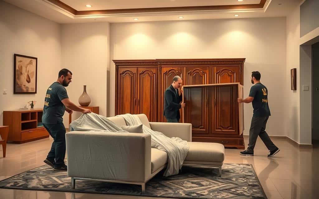 نقل عفش حي ظيران بخميس مشيط | ارخص شركة نقل اثاث مع الفك والتركيب